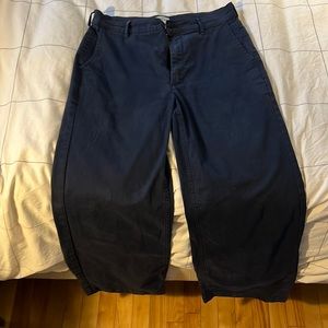 J crew wide leg chino